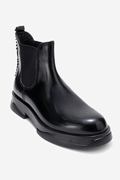Dericlub Erkek Kalın Taban Chelsea Bot Gerçek Deri MC 22454