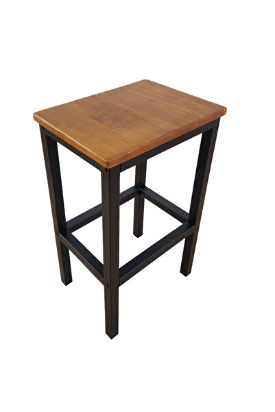 buz Scaun de bucătărie din lemn și metal, 38 x 28 x 65 cm