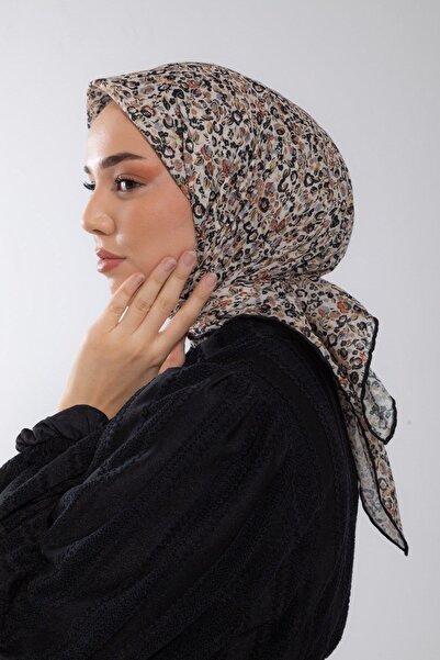 Silk Home Soft Eşarp 73030-30 karanfil desen