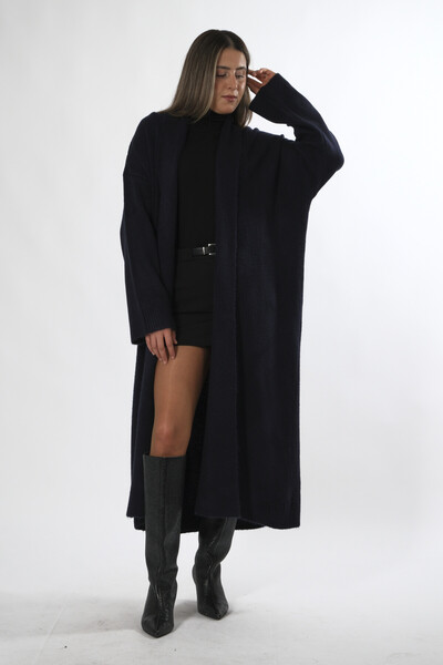 ABBRA Women's Open Front Shawl Collar Cardigan