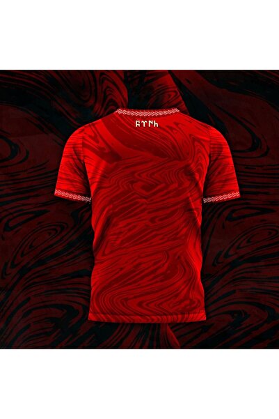 Store Türkiye Yeni sezon BOZKURT / GÖKTÜRK Yazı detaylı Özel Tasarım Forması -Barbıtos