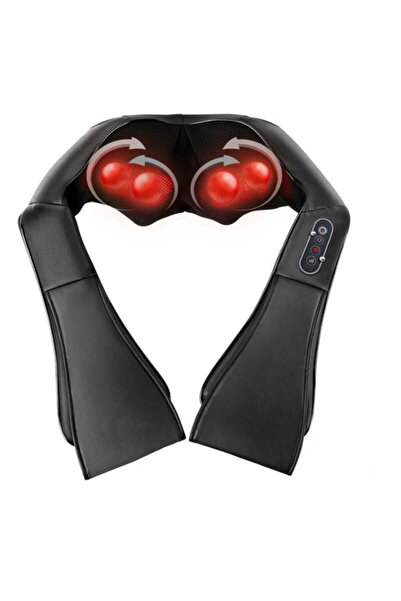 buz Aparat de masaj shiatsu cervical și lombar cu încălzire cu infraroșu – br...