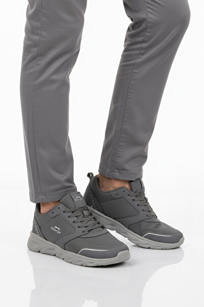 Slazenger Smoked Lace-Up Lightweight Flexible Leather Men's Sports Shoes Epic m