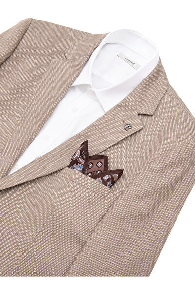 Cacharel Kahverengi %100 İpek Mendil 50317256-400