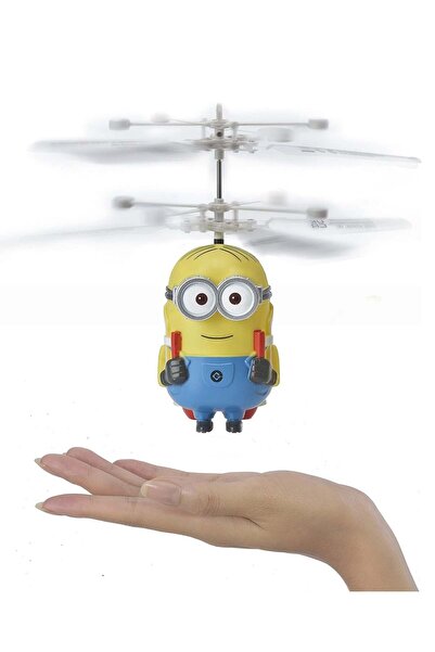 Minions Wow! Stuff Minions: Rise of Gru Jetpack Heliball RC - Interactive Mini Remote-Control Helicopter (Ag