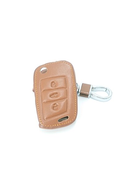 OEM -leather key cover for Volkswagen VW Golf 7, Seat Ibiza, Leon FR2, Altea, Ateca, Skoda Octavia -