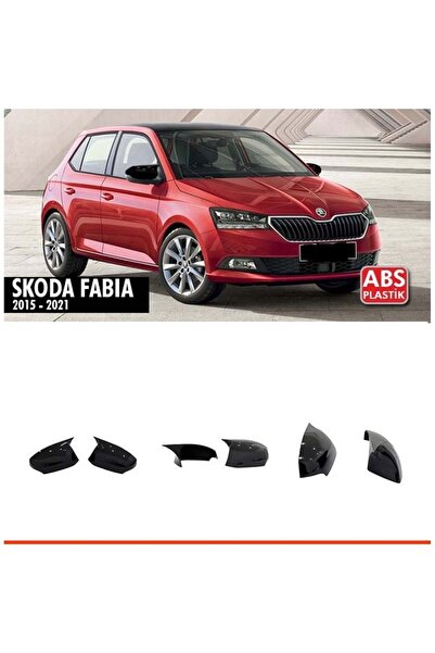 Genel Markalar Skoda Fabia Mk3 / 2015-2021 (Sinyalli) Uyumlu Batman Yarasa Ay...