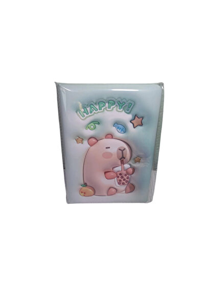 Linea Puffy (14*20 cm) 80 Sheets Lined Notebook (Happy)
