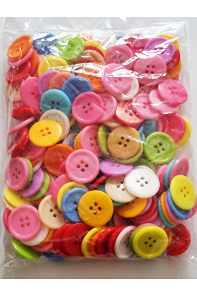 Modellino 200 Pieces Package Wholesale Colorful Button - 22mm