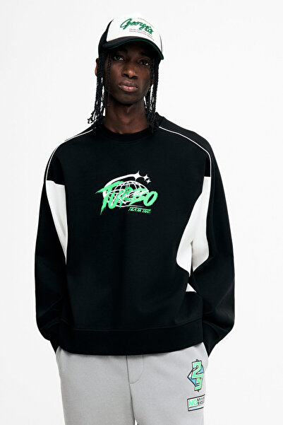 H&M Scuba Sweatshirt Loose Fit