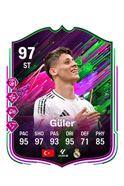 BERKANTTP بطاقة فوتبول أردا جولر إف سي 25 متغيرة الشكل