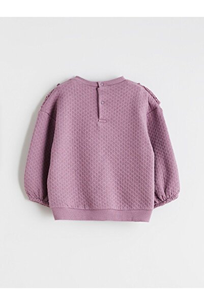 LC Waikiki Lcw Baby Crew Neck Baby Girl Sweatshirt and Leggings