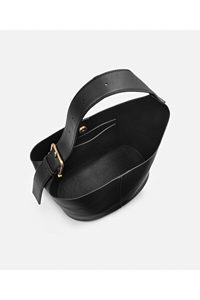 İpekyol Deri görünümlü bucket çanta