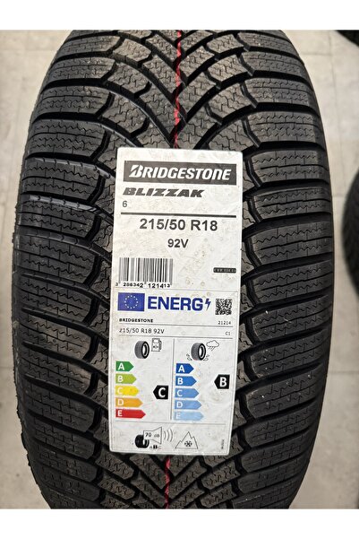 Bridgestone / 215/50R18 (BLIZZAK 6) 2025 KIŞ LASTİĞİ