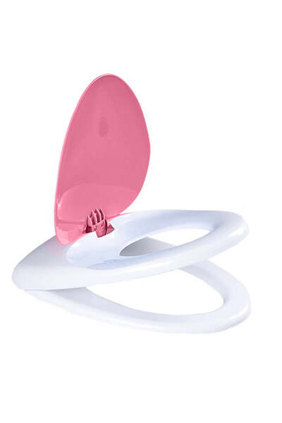 buz Reductor de scaun de toaletă portabil pentru copii, antiderapant, oval, 4...