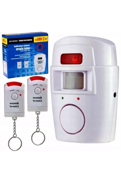 Other ALARM NA DOM MAGAZYN Z CZUJNIKIEM RUCHU + 2 PILOTY BEZPRZEWODOWY