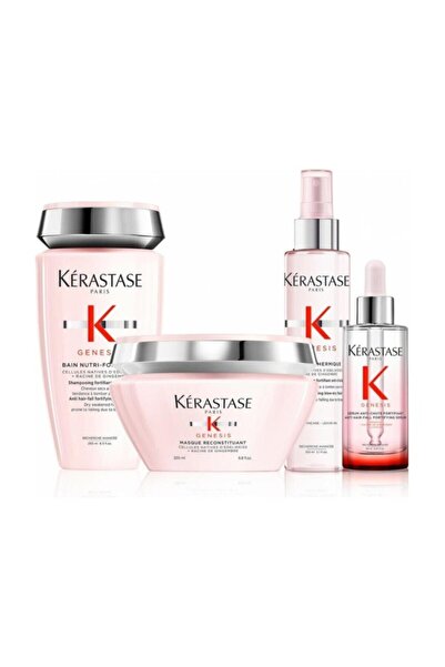 Kerastase Genesis Dökülme Önleyici Şampuan 250 ml Maske 200ml Thermique Sprey...