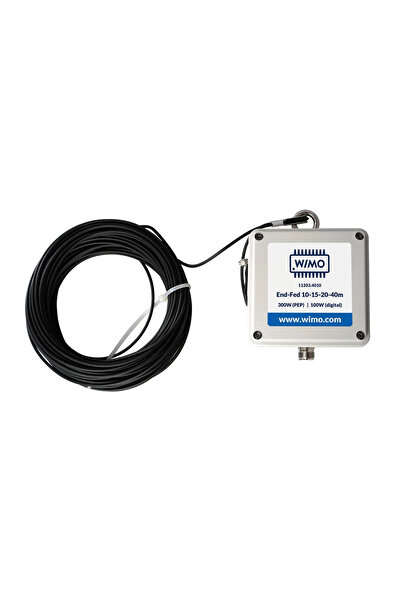 WIMO EFHW end-fed antenna 40–10m, 300W, with balun 1:49 –