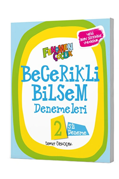 Kurmay Yayınları Fenomen Çocuk 2. Sınıf Becerikli Bilsem Genel Zihinsel (5 De...