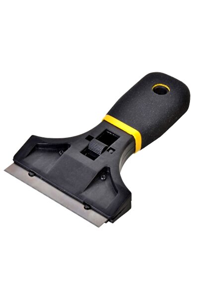 SHOPIENS Racletă ergonomică de curățare, 7,7 cm, antiderapantă, neagră - MYONNA