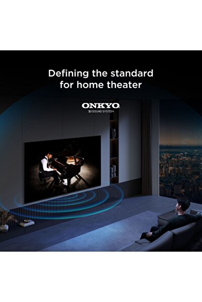 TCL 75 Inch P8K QLED TV | 144Hz | ONKYO 2.1 Audio | AiPQ Pro Processor | Slim & Uni-body | 2025