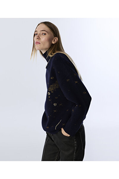 Twist Beaded Sweater