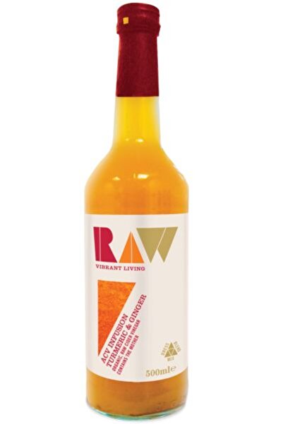 Raw Health Băutură cu oțet de mere, turmeric și ghimbir 500 ml