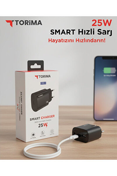 Torima TYPE-C YENİ NESİL SARJ ADAPTOR(20W)
