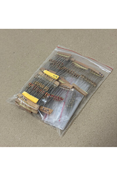 DevreBahcesi 525 Parça Direnç Seti Poşetli