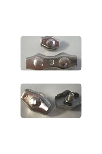 2CK Simplex/Duplex stainless steel clamps – Ø 3 mm