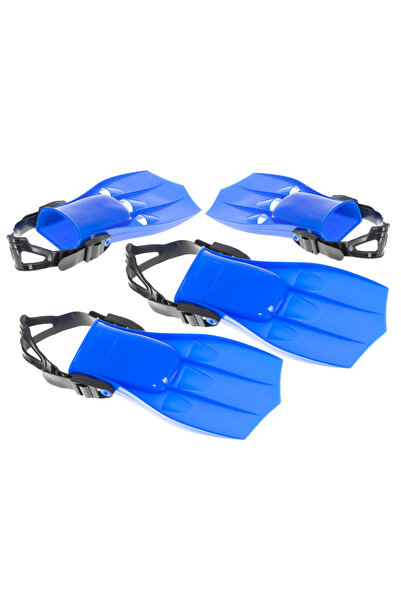 OEM Youth Swim & Dive Fins, Size S (17-20cm), Blue Color