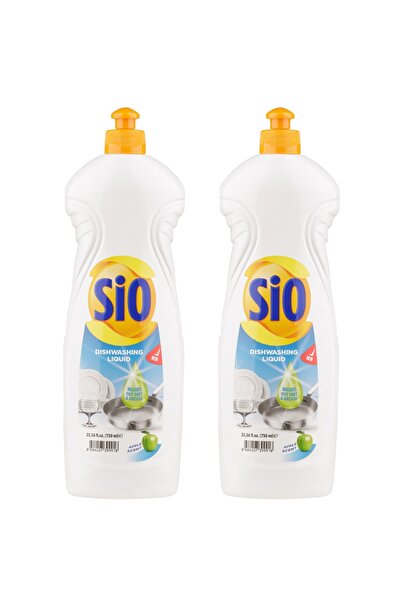 Sio Detergent lichid de vase Apple - 750ml x 2 buc.