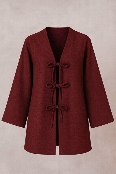 HAKKE Tie-Dye Detailed Cardigan