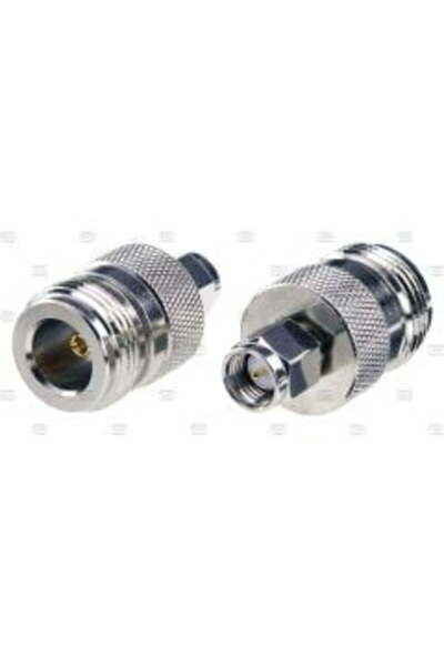 WIMO SMA male / N female adapter.