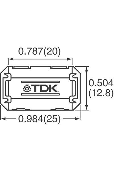WIMO Ferrite for cables ZCAT1325-0530A TDK