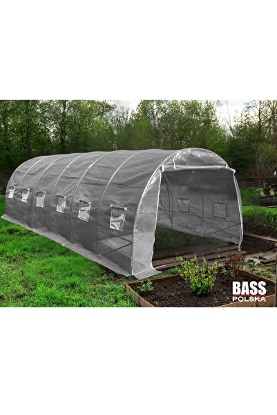 Other Tunel ogrodowy foliowy 600 x 300 x 200 cm, w kolorze szarym UV 12