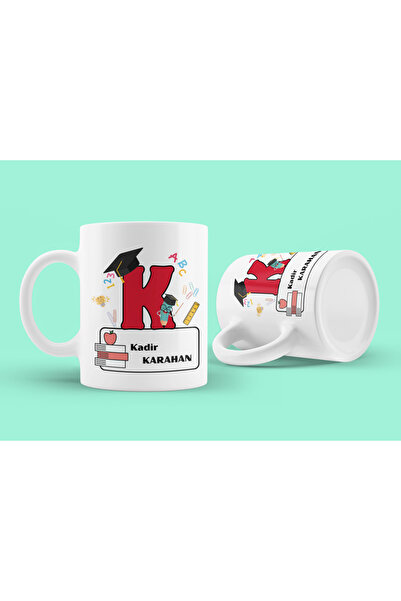 Nino Store Special Design Gift Printed Mug for Teachers Starting with the Letter K