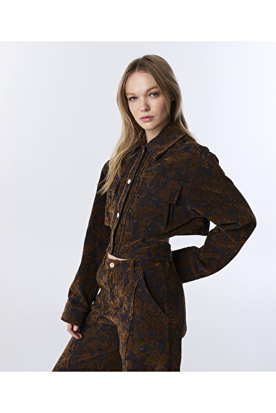 Twist Jacquard Cutout Jacket