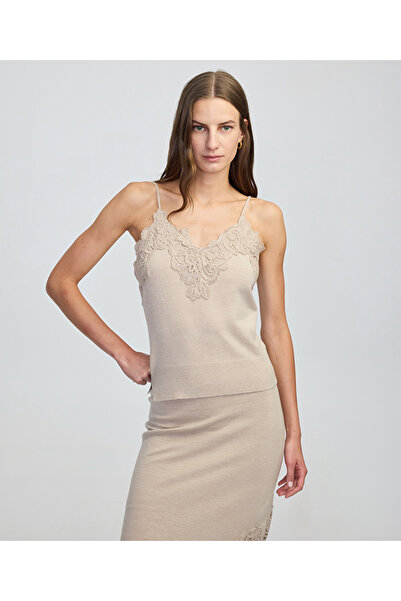 İpekyol Lace Embroidery Applique Knitwear