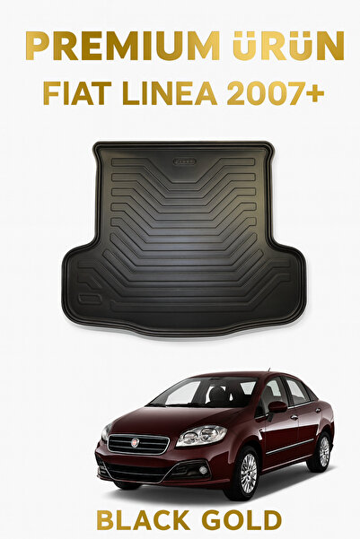 Black Gold Fiat Linea Bagaj Havuzu 2007-2017 Uyumlu 3D Premium