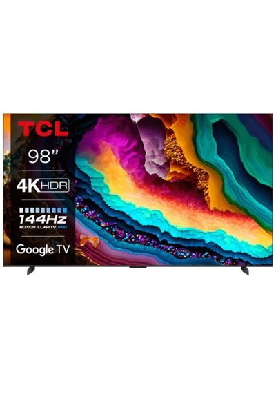 TCL 98 Inch 4K UHD Google TV | HDR 10+ Dolby Vision IQ | 120Hz MEMC 144Hz VRR | 2023 Model