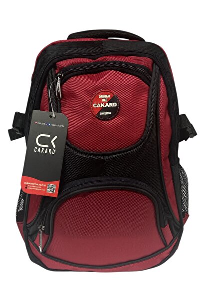 CAKARD Large Waterproof Thick Fabric Orthopedic Multi-Compartment School Trip Travel Camping Backpack 32Cmx47Cm