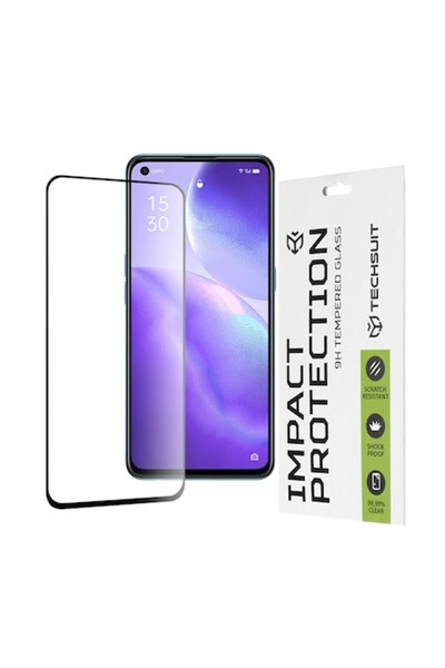 OEM Screen Protector for Oppo Reno5 5G/Find X3 Lite 5G, Tempered Glass, Black