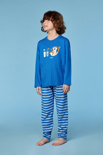 Woody 10-16 Yaş Erkek Pijama-Pls - 879 Delft
