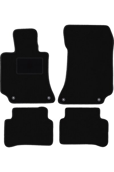 Other Covorașe negre din velur pentru: Mercedes E W212 sedan, break, coupe (2...