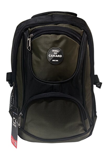 CAKARD Large Waterproof Thick Fabric Orthopedic Multi-Compartment School Trip Travel Camping Backpack 32Cmx47Cm