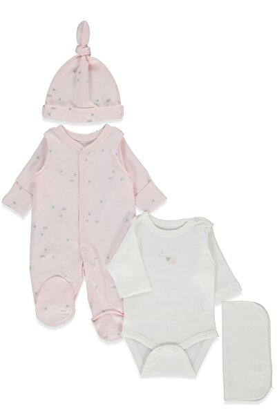 Bebetto طقم ملابس داخلية عضوية للأطفال المبتسرين مكون من 4 قطع (أورجانيك سليب...