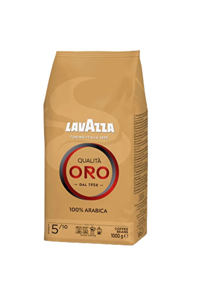 LavAzza Cafea cu boabe integrale Qualita Oro, 100% Arabica, 1 kg