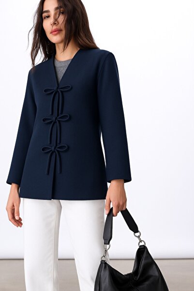 HAKKE Tie-Dye Detailed Cardigan