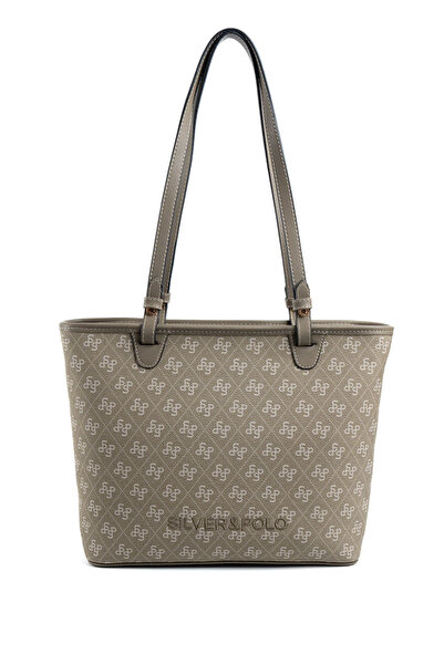 Silver Polo Geantă de umăr pentru femei Green SP1204